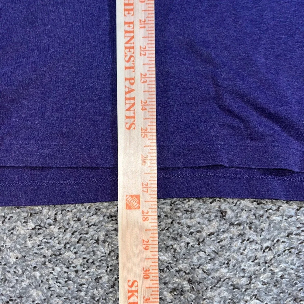 Polo Ralph Lauren Mens Medium Purple Short Sleeve Pony Logo Shirt Tennis Tail